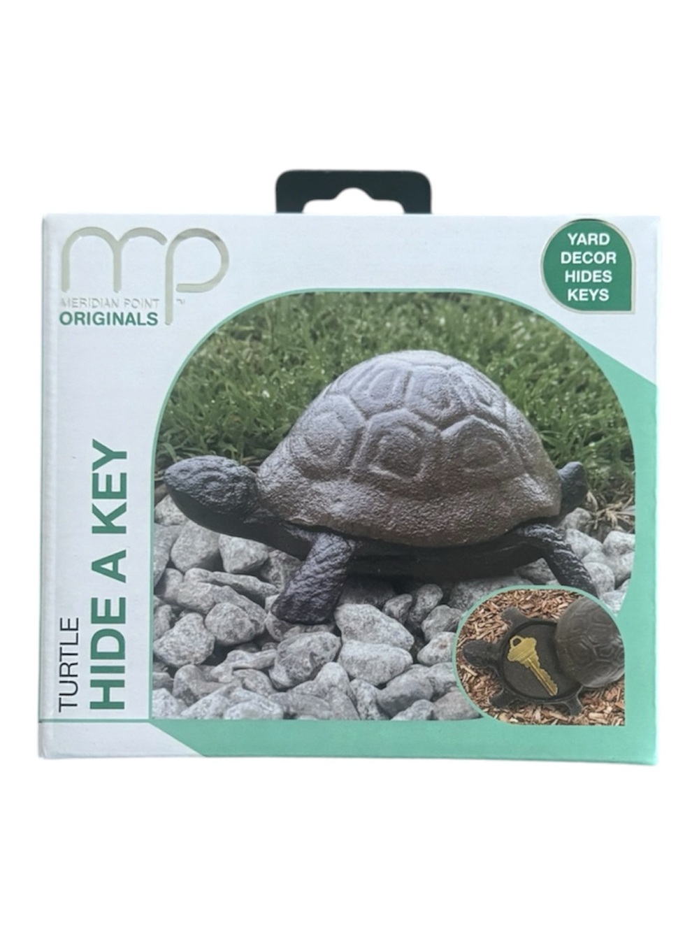 Meridian Point Turtle Hide-A-Key - Outdoor Key Hiding Decor